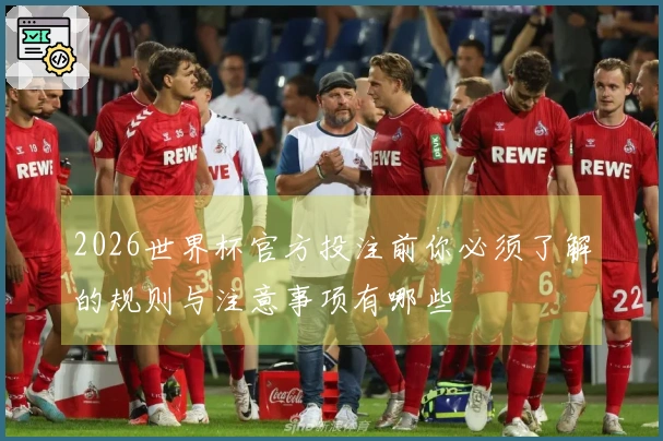 2026世界杯官方投注前你必须了解的规则与注意事项有哪些