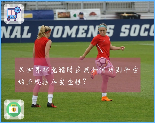 买世界杯竞猜时应该如何辨别平台的正规性和安全性？